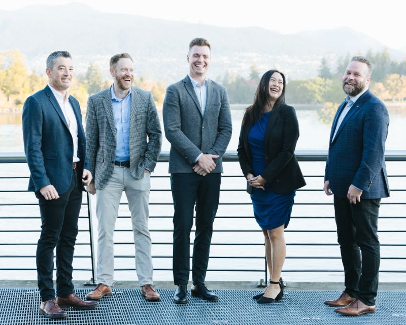 Tetra Leadership standing on bridge